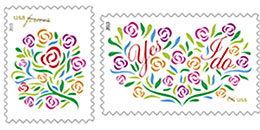 2013 – Where Dreams Blossom and Yes, I Do stamps