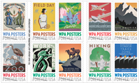 WPA posters stamps