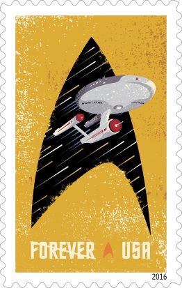 Customer Appreciation Day Star Trek stamps