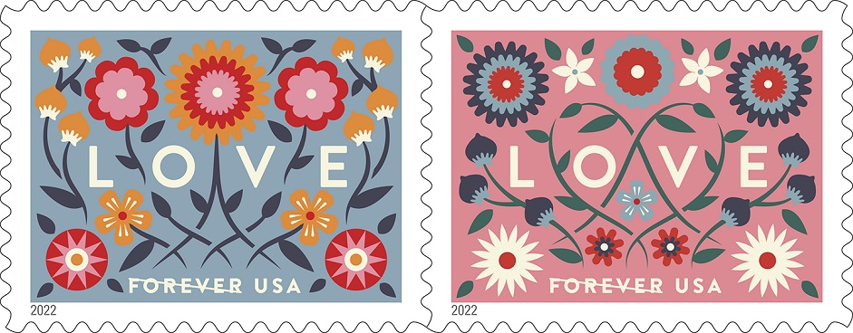 Love forever stamps