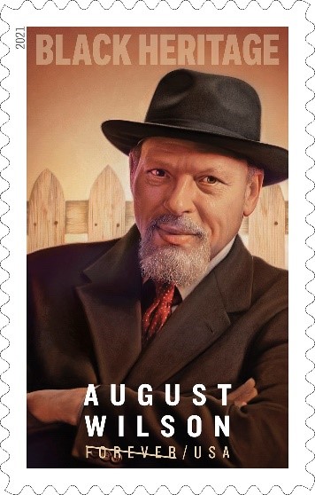 August Wilson stamp