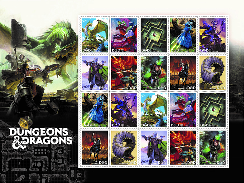 Timbres UNGEONS & DRAGONS