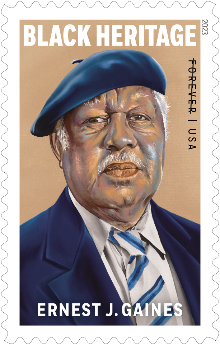 Ernest J Gaines Forever stamp