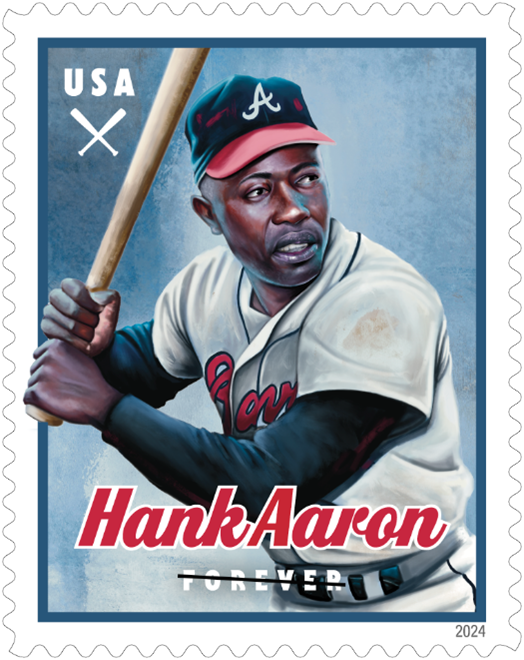 Hank Aaron Stamp