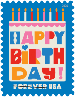 Happy Birthday Stamp