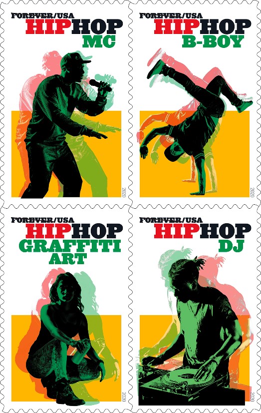 Hip Hop Forever stamps