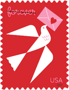 Love stamp 2024