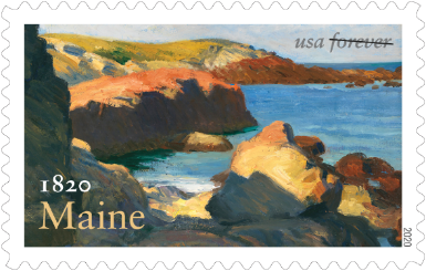 Maine Statehood  stamp