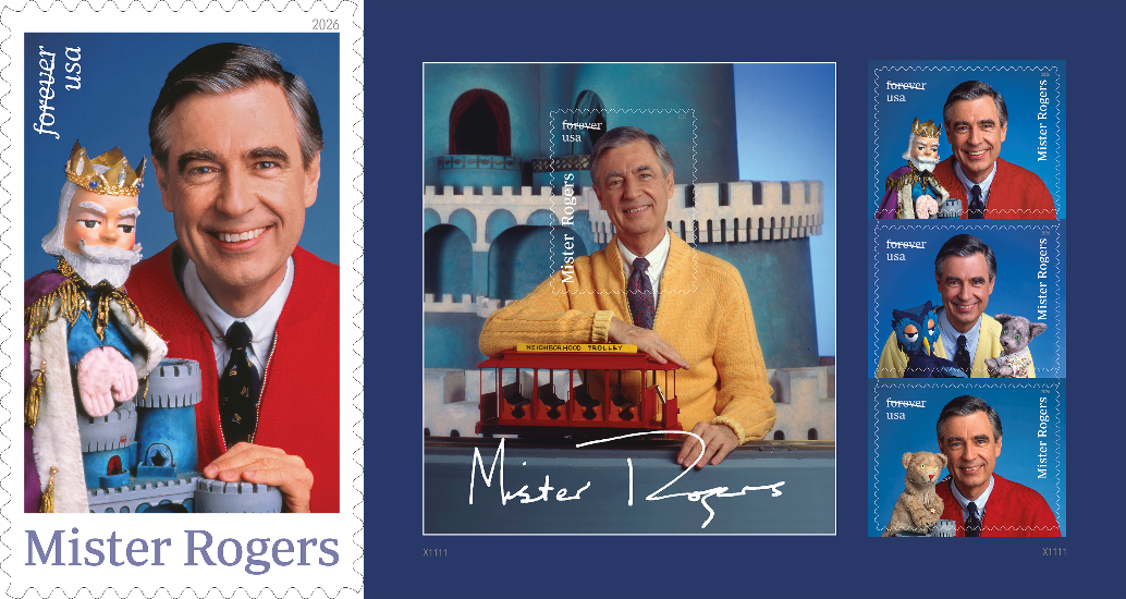 Mr. Rogers stamps