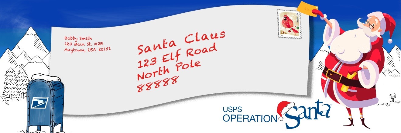 Operation Santa envelope