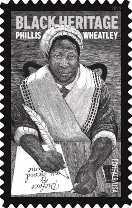 Phillis Wheatley Forever Stamp