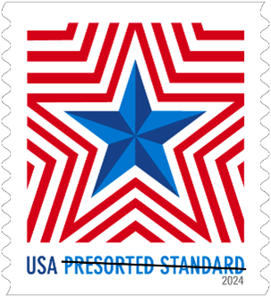 Radiant Star stamp