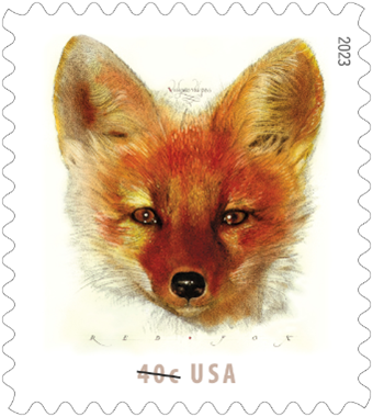 Red Fox stamp lazyload
