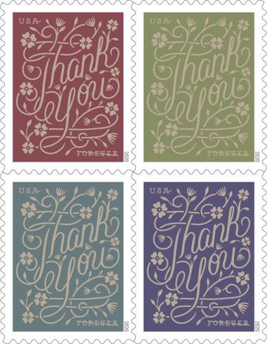 Send Gratitude With Thank You Stamps - Newsroom 