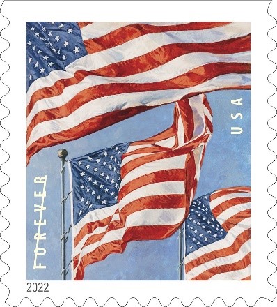 U.S. Flag Forever stamps
