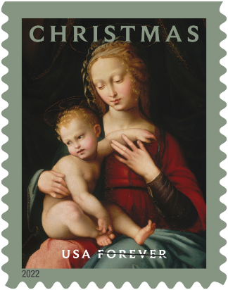 ‘Virgin and Child’ stamp