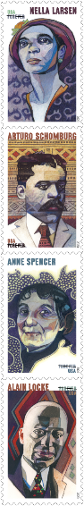 Voices of the Harlem Renaissance stamps