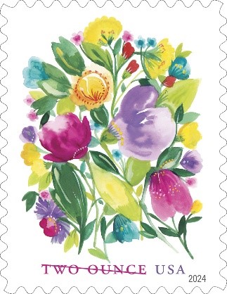 Wedding Blooms stamp