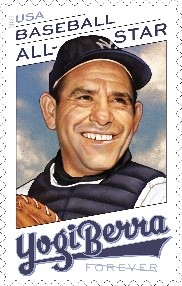 All-Star Baseball Player Yogi Berra Forever Stamp
