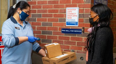 Carrier scanning packages