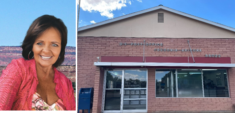 Jennifer Ohman, Fredonia, AZ Postmaster