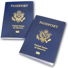 Two US Passport books
