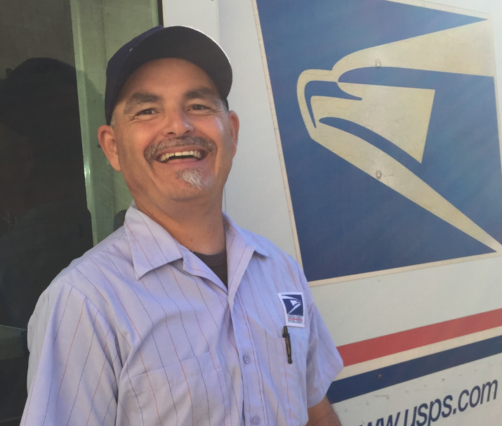 Orangevale Letter Carrier Andres Rendon