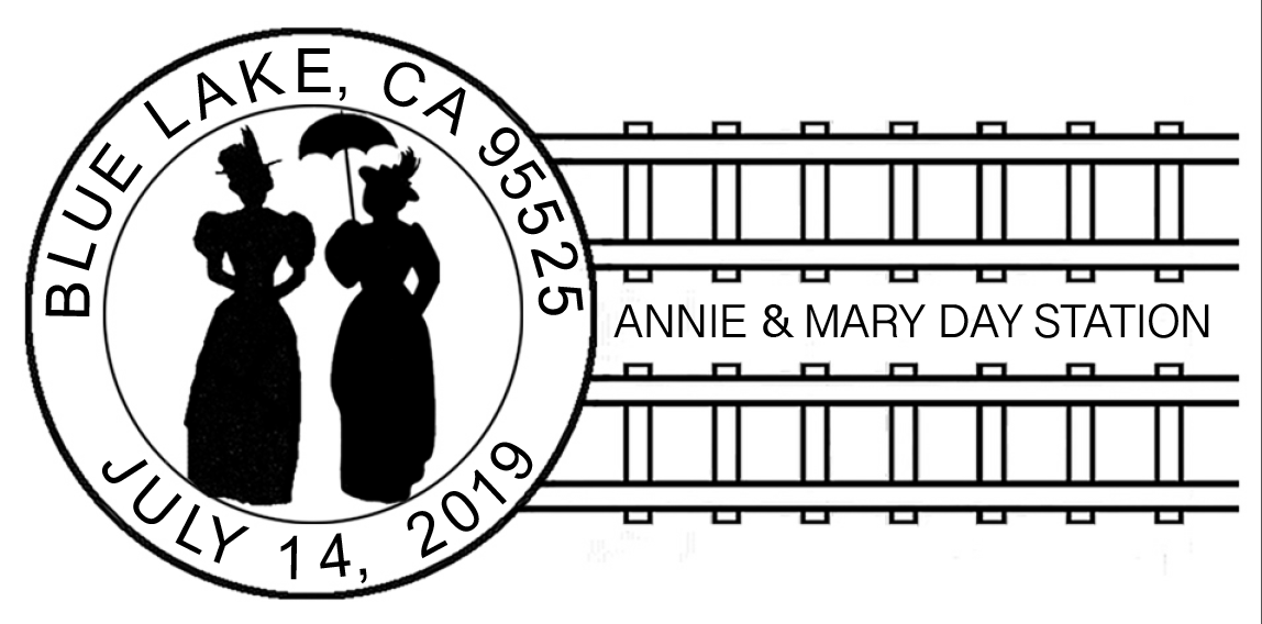 Blue Lake Post Office creates special pictorial postmark for Annie & Mary Day Festival