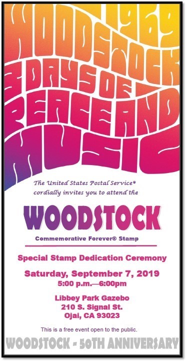 Woodstock forever stamp