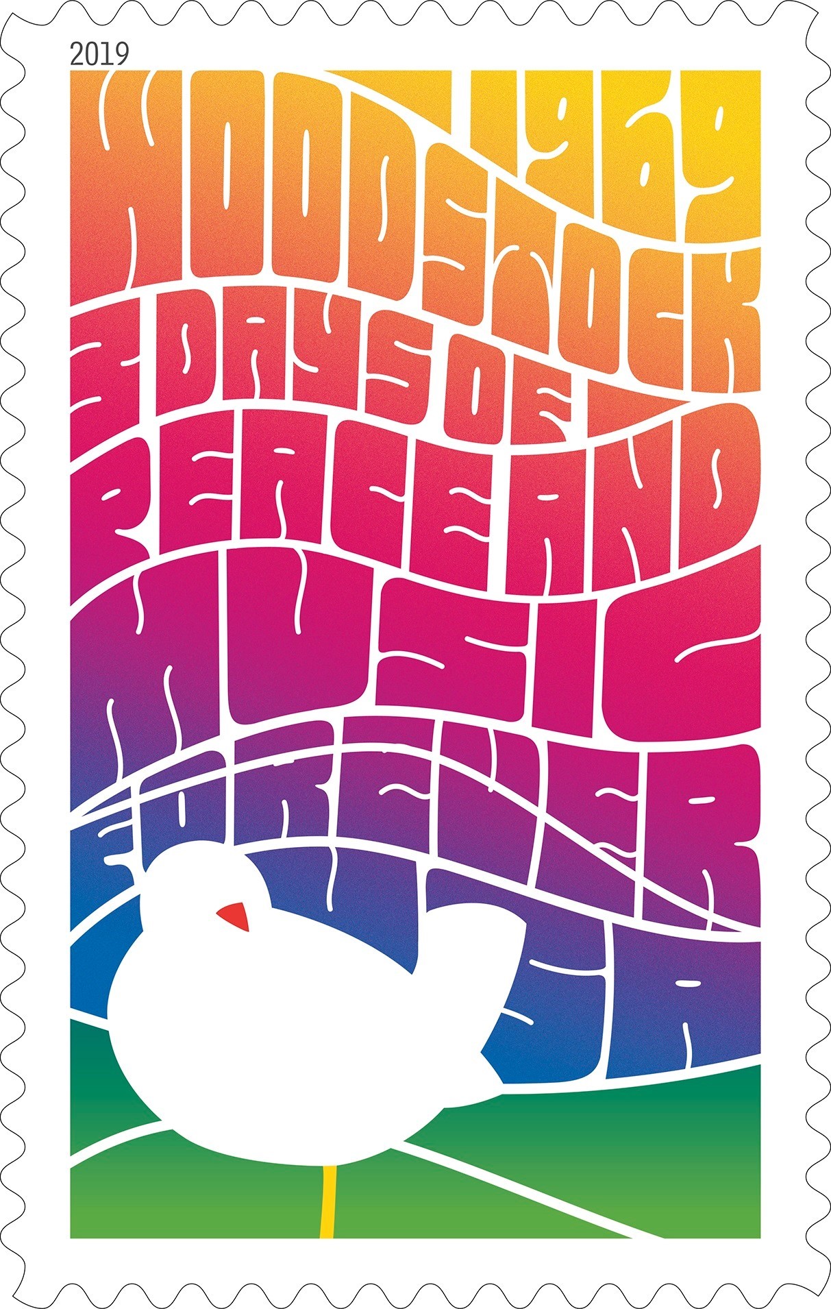 Woodstock forever stamp