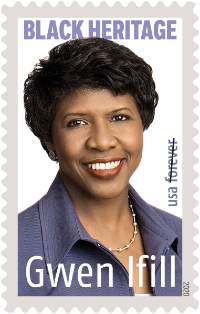 Gwen Ifill Forever stamp