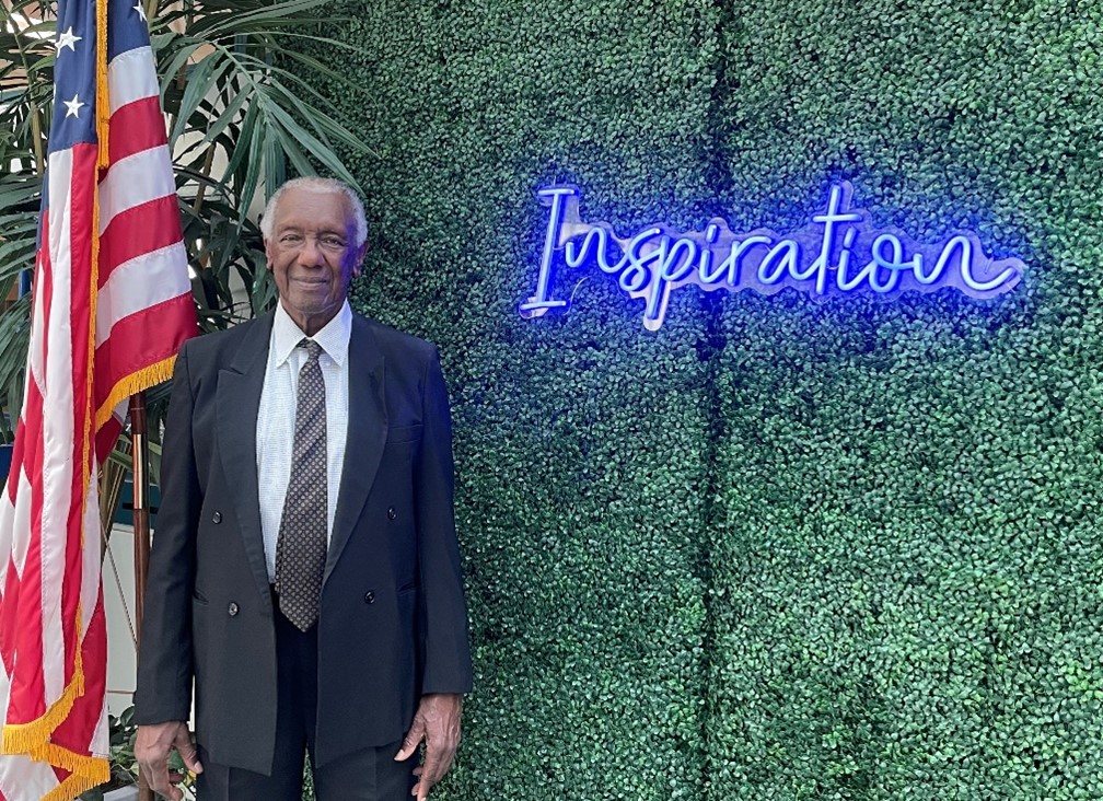 Leroy Brown, a veteran and general mail clerk