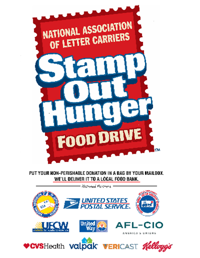 Stamp Out Hunger Kick Off