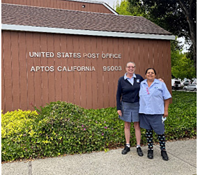 Debbie Thomas and Stacie Espinosa