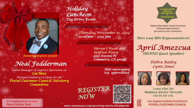 Holiday Luncheon poster