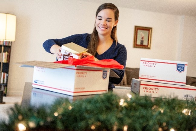 Holiday shipping rush