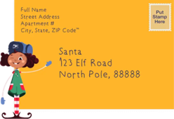 Operation Santa postcard