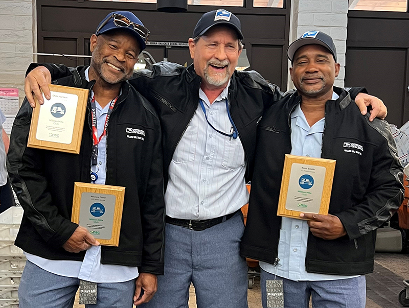 Million-Mile Rancho Bernardo Mail Carriers