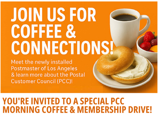 Join us for coffee and connections