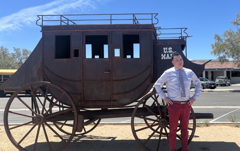 Apple Valley Postmastr, Donald Jackson