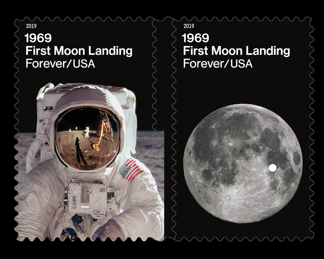 Apollo 11 forever stamp