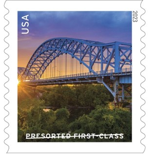 Arrigoni Bridge stamp