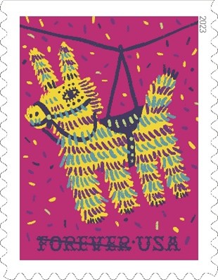Pinatas stamp