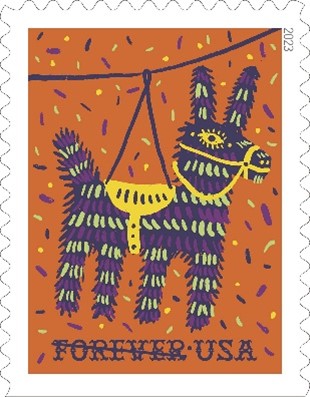 Pinatas stamp