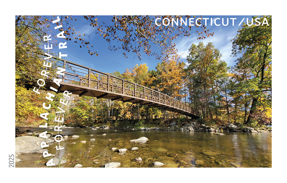 CT Appalachian Trail forever stamp