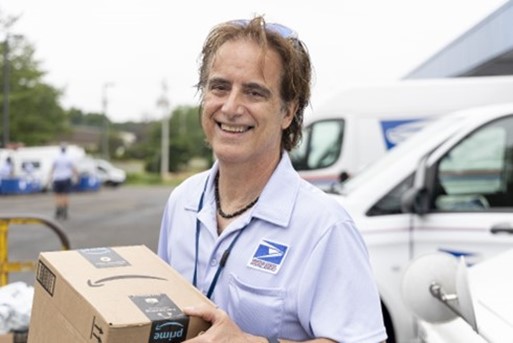 Orange Post Office Letter Carrier Patrick Haddon, a ‘Long-Haul Employee’, was recently inducted into the Million Mile Club