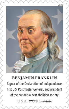 Benjamin Franklin Forever stamp