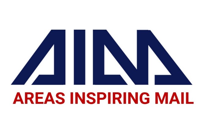AIM Areas Inspiring Mail logo