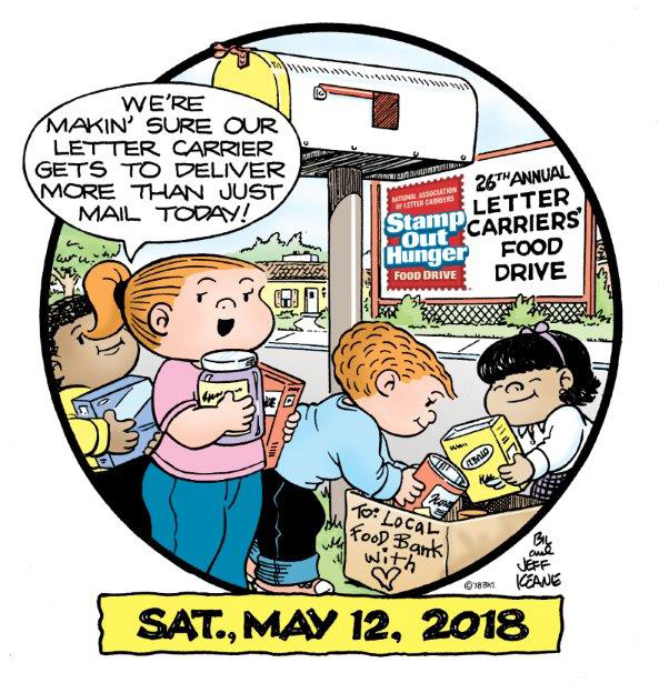 Letter Carrier's Food Drive graphic