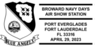 Air  Show Station April 29, 2023 pictorial postmarks